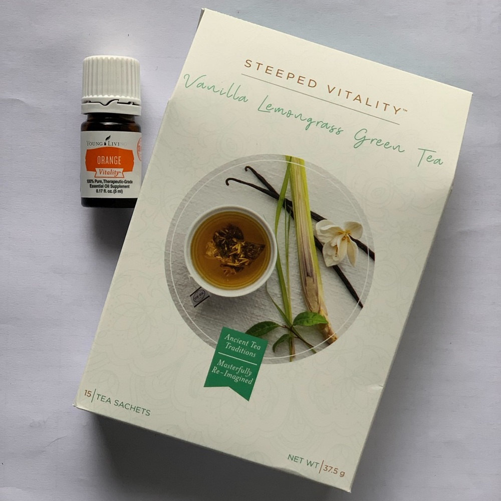 Young Living Vanilla Lemongrass Tea w/Orange Vitality